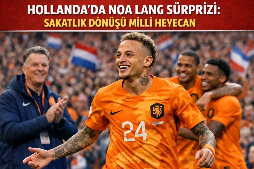 Hollanda’da Noa Lang Sürprizi: Sakatlık Dönüşü Milli Heyecan