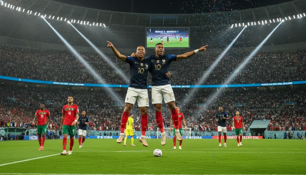 Fransa Fas’ı 2-0 Yakar: Mbappe ve Dembele Yarı Finalde
