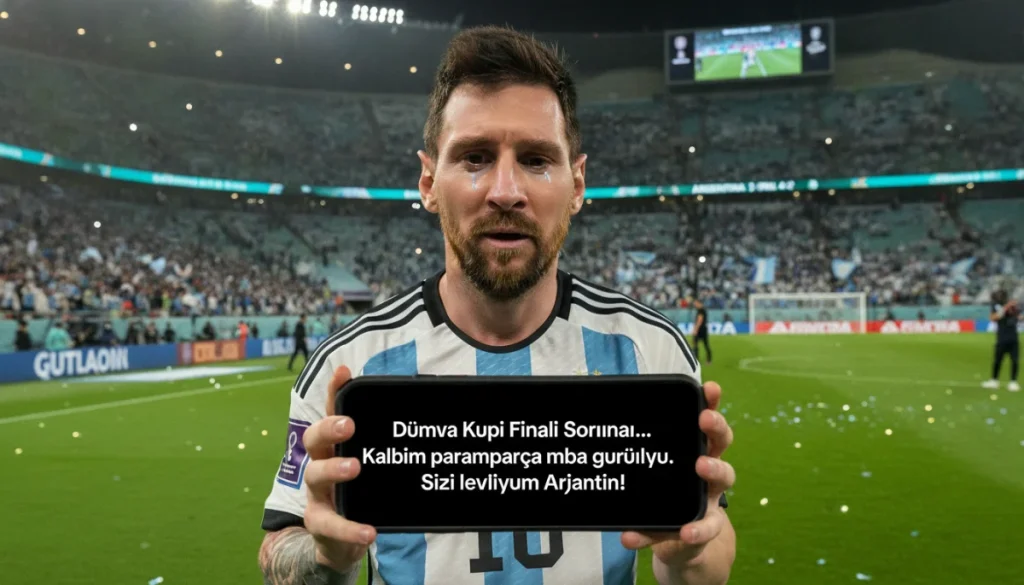 Messi’nin 2026 Dünya Kupası Kaybı Sonrası Tarihi Açıklaması