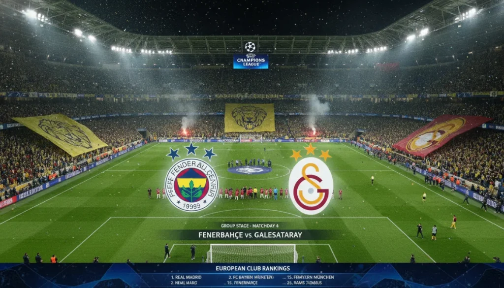 Avrupa Sahnesinde Türk Dominansı: Yeni UEFA Kulüpler Listesi