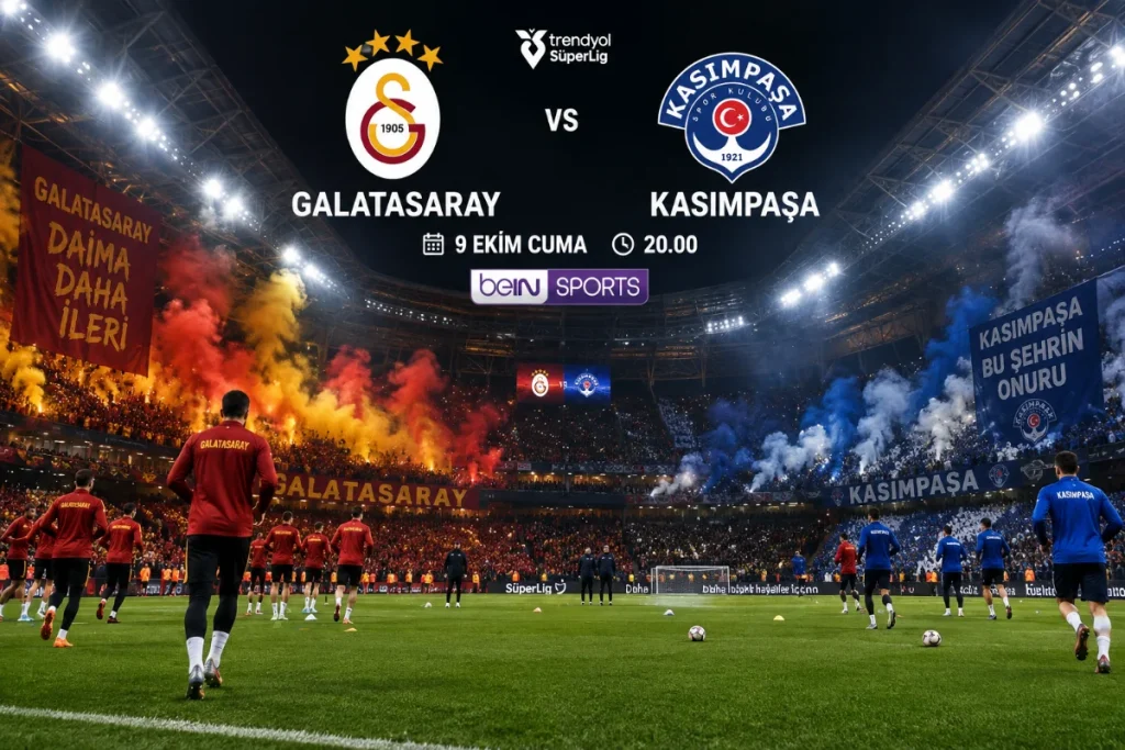 Galatasaray – Kasımpaşa Mücadelesi: Zirve Yolunda Zorlu Sınav